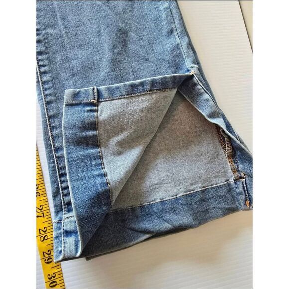 Terra & Sky Jeans Sz 16W with slit - Picture 6 of 8
